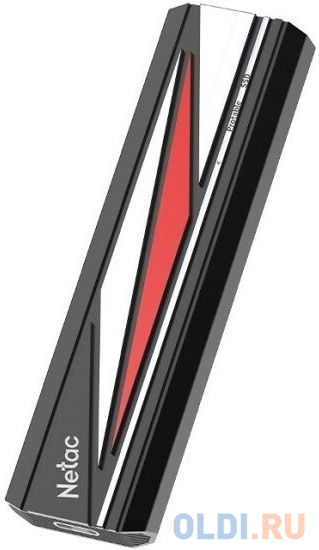 Внешний SSD диск 256 Gb USB Type-C Netac ZX20L серый