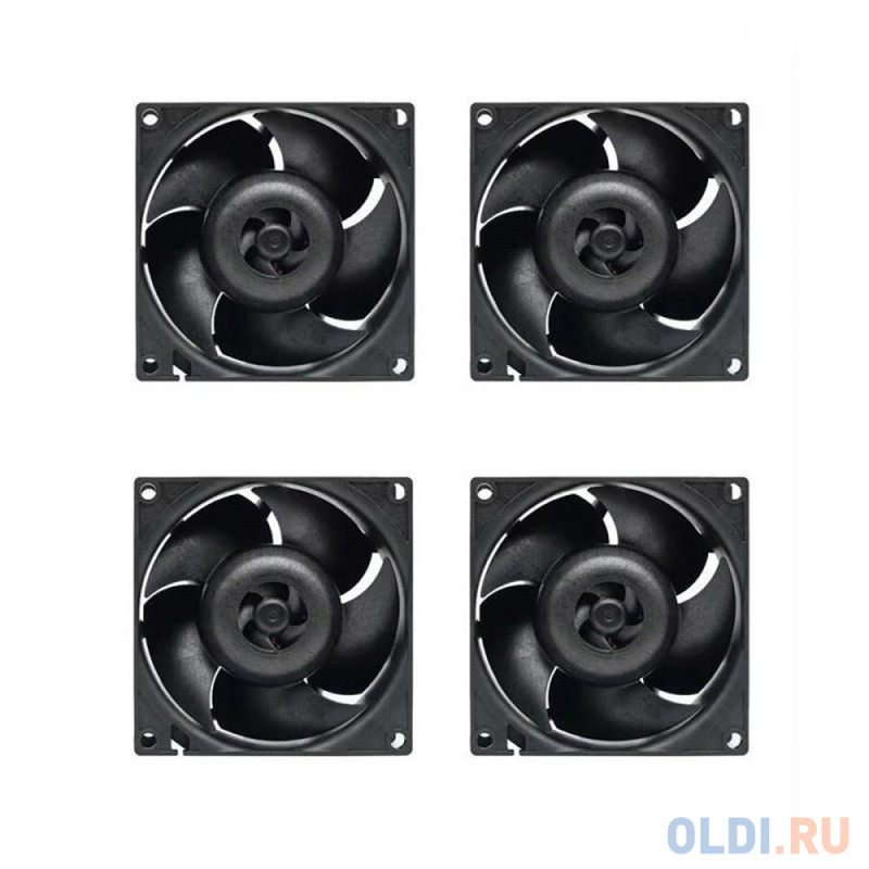 Вентилятор Arctic Cooling ARCTIC S8038-7K вентилятор корпусной (4 Pack) арт. ACFAN00292A