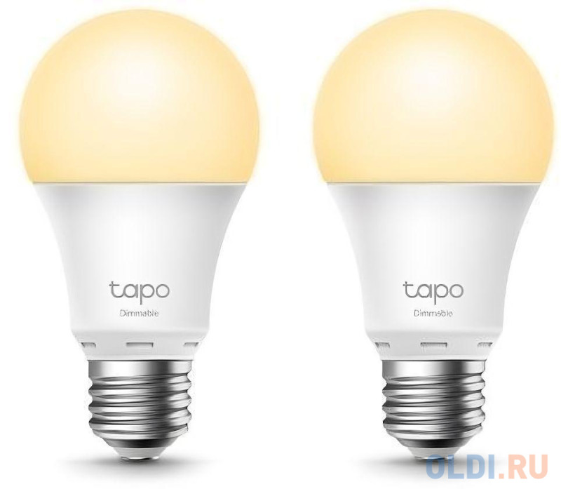 TP-Link Tapo L510E Smart Wi-Fi Light Bulb, Dimmable, E27 base, 2700K, 220V, 50/60 Hz, 60W Equivalent, Energy Class A+, 2.4GHz, 802.11b/g/n, Tapo APP,