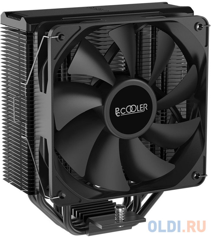 PCCooler Paladin EX400 Кулер S115X/1200/1700/AM4 (24 шт/кор, TDP 180W, 120mm PWM FAN, 4 тепловые трубки 6мм, 800-1800RPM, 28,6dBa) (111955)