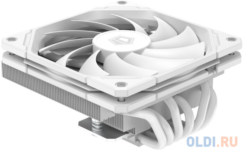 Устройство охлаждения(кулер) ID-Cooling IS-67-XT WHITE Soc-AM5/AM4/1151/1200/1700 4-pin 16-35dB Al+Cu 150W 500gr Ret