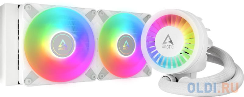 Жидкостная система охлаждения Arctic Cooling Arctic Liquid Freezer III-240 A-RGB White Multi Compatible All-In-One CPU Water Cooler  (ACFRE00150A)