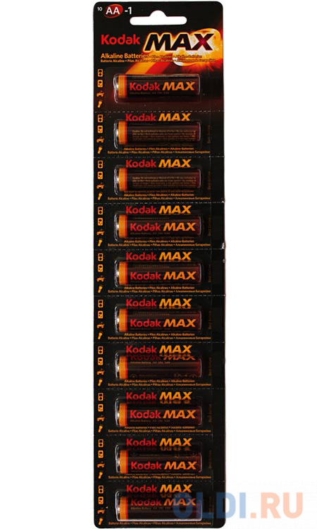 Батарейки KODAK Max LR6-10BL KAA-10/KAA-1 100/1000/20000 LR6 10 шт
