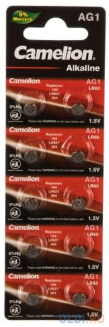 Camelion G 1  BL-10 Mercury Free (AG1-BP10(0%Hg), 364A/LR621/164 батарейка для часов) (10 шт. в уп-ке)