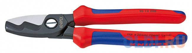 Кусачки KNIPEX KN-9512200  ручки с двухкомпонентными чехлами