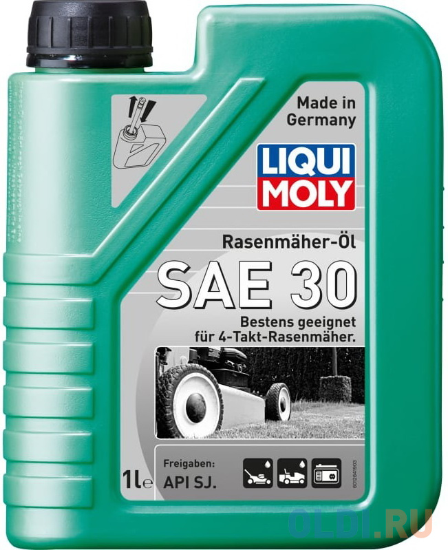 Минеральное моторное масло LiquiMoly Rasenmaher-Oil 30