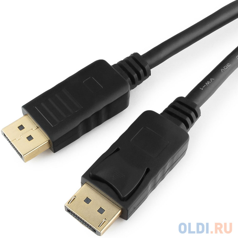 Кабель DisplayPort 7.5м Gembird CC-DP2-7.5M круглый черный