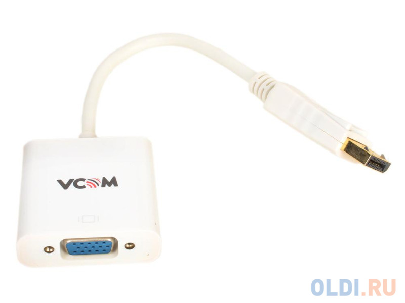 Кабель-переходник VCOM DisplayPort M- VGA F  0.15м <CG603