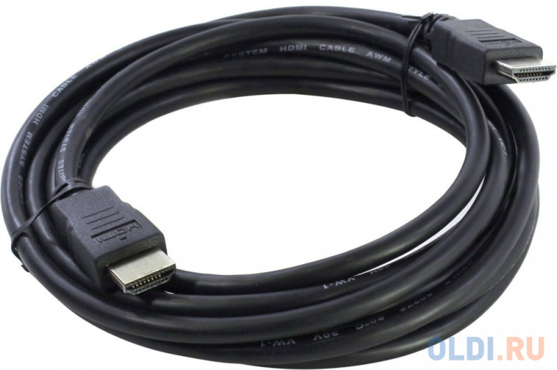 Кабель HDMI 3м 5bites APC-005-030 круглый черный