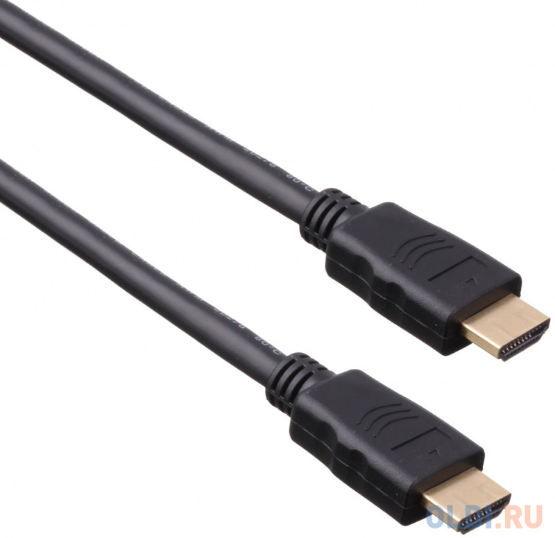 Кабель HDMI 3м Exegate EX194333RUS круглый черный