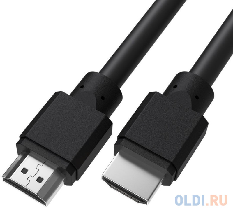 Кабель 1.5m HDMI 1.4, 30/30 AWG, FullHD, Ethernet 10.2 Гбит/с, 3D, экран