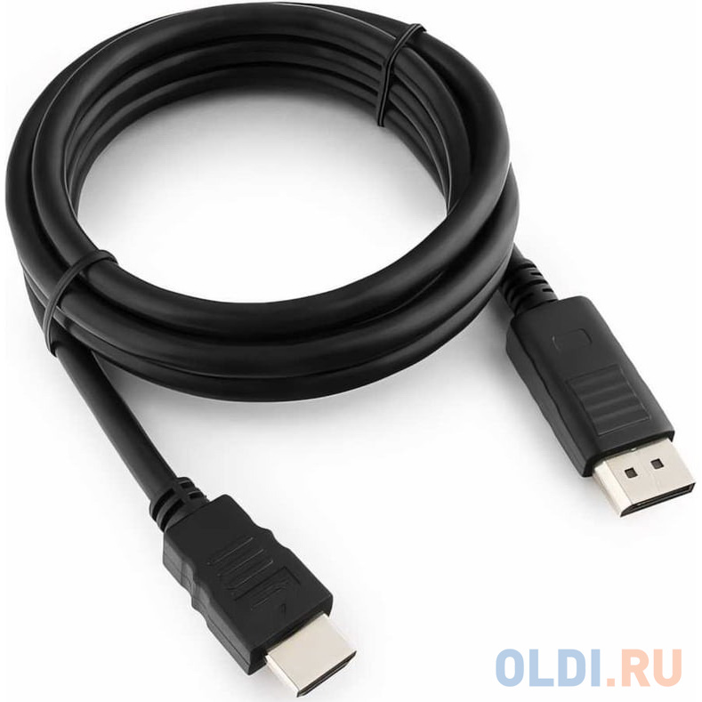 Кабель HDMI 1.8м Cablexpert CC-DPHDMI-6 круглый черный