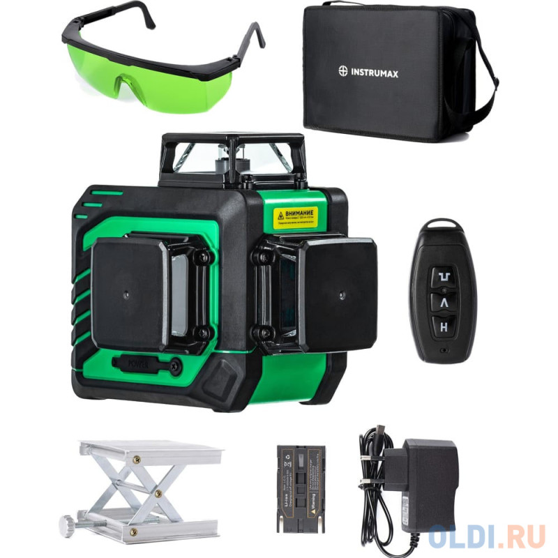 INSTRUMAX Лазерный уровень GREENLINER 3-360 SET (Online product) IM0149