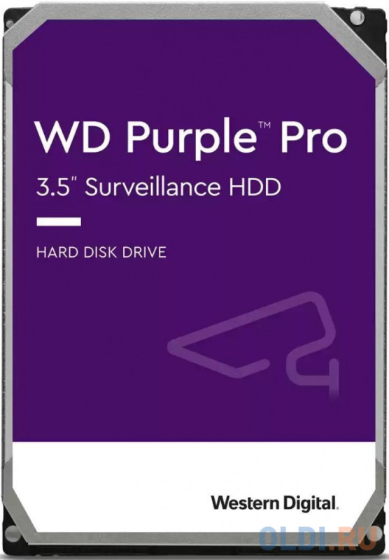 Жесткий диск WD Original SATA-III 12Tb WD121PURP Video Purple Pro (7200rpm) 256Mb 3.5"