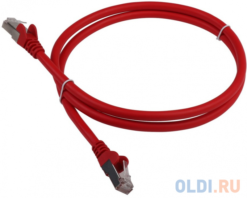 Патч-корд Lanmaster LAN-PC45/S6-1.0-RD FTP вилка RJ-45-вилка RJ-45 кат.6 1м красный LSZH