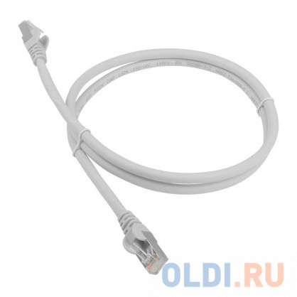 Патч-корд Lanmaster LAN-PC45/S6A-1.0-WH FTP вилка RJ-45-вилка RJ-45 кат.6А 1м белый LSZH (уп.:1шт)