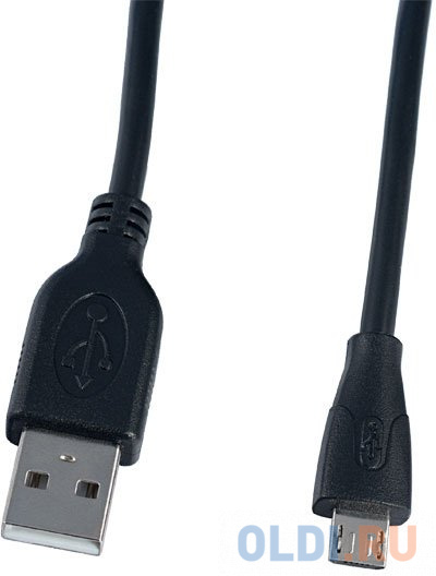 Кабель microUSB 3м Perfeo U4003 круглый черный