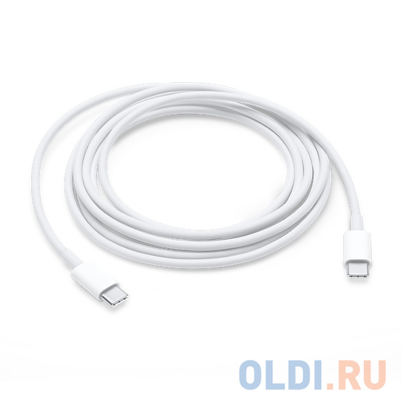 Кабель Type-C 2м Apple MLL82ZM/A круглый белый