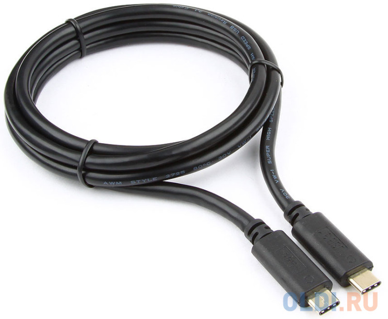 Кабель USB Cablexpert, USB3.1 TypeC/USB 3.1 Type C, 1.5м, пакет <CCP-USB3.1-CMCM-5