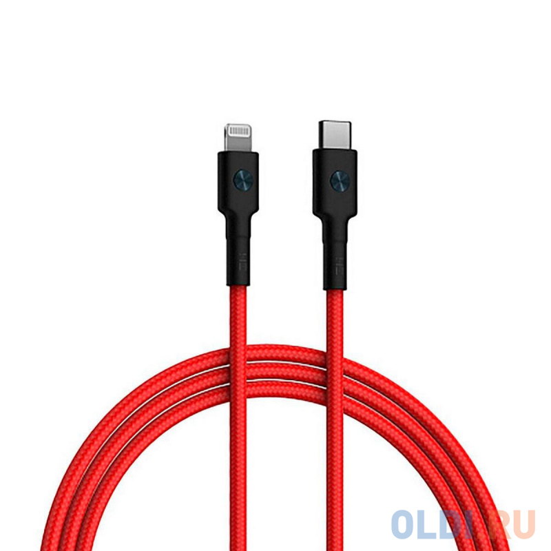 USB-кабель ZMI AL875 USB Type-c to Lightning PP braided Cable 1.5m red (ZMKAL875CNRD)