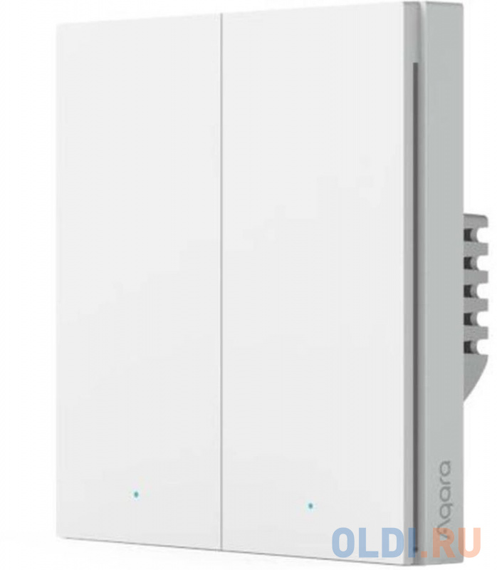 Выключатель Aqara Умный выключатель Aqara Smart wall switch H1 ( with neutral, double rocker) WS-EUK04