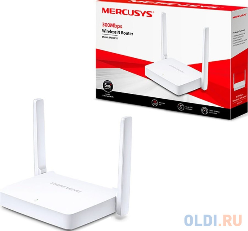 Wi-Fi роутер Mercusys MW301R