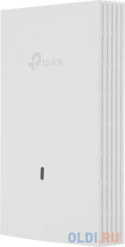 TP-Link EAP655-WALL, AX3000 Встраиваемая в стену вухдиапазонная точка доступа Wi Fi 6,  1 гиг. Uplink + 3 Dounlink порта RJ45, до 574 Мбит/с на 2,4 ГГ