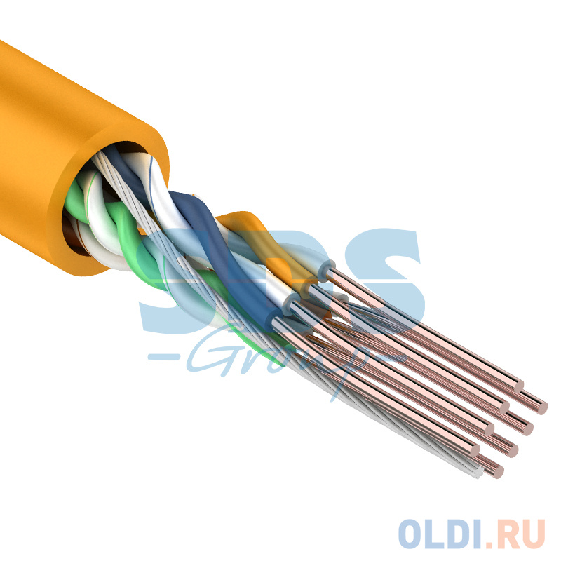 Кабель UTP  4PR  24AWG  CAT5e  305м нг(А)-HF  REXANT