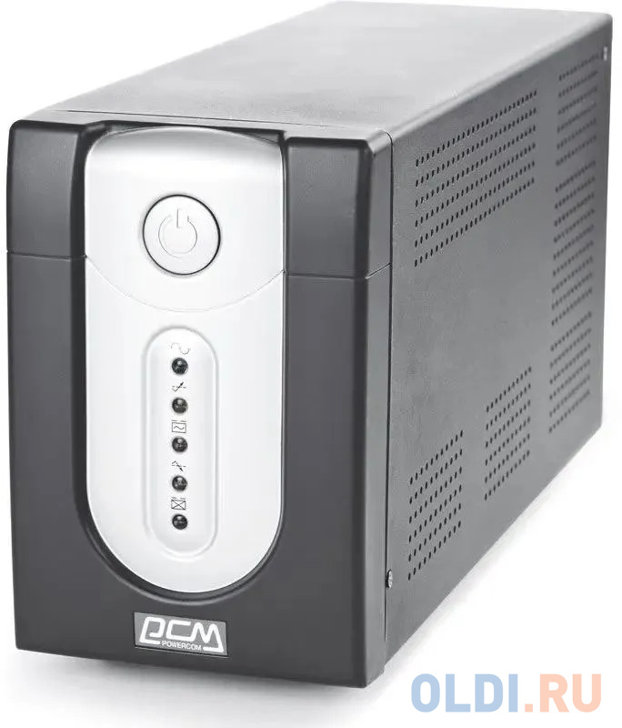 ИБП Powercom IMP-3000AP Imperial 3000VA/1800W USB,AVR,RJ11,RJ45 (6 IEC)*, черный