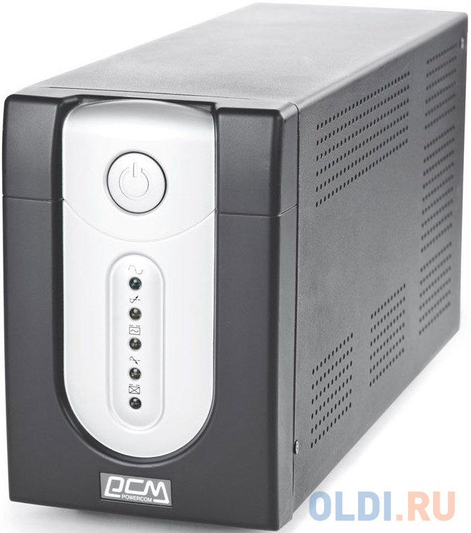 ИБП Powercom IMP-2000AP Imperial 2000VA/1200W USB,AVR,RJ11,RJ45 (4+2 IEC)*, черный