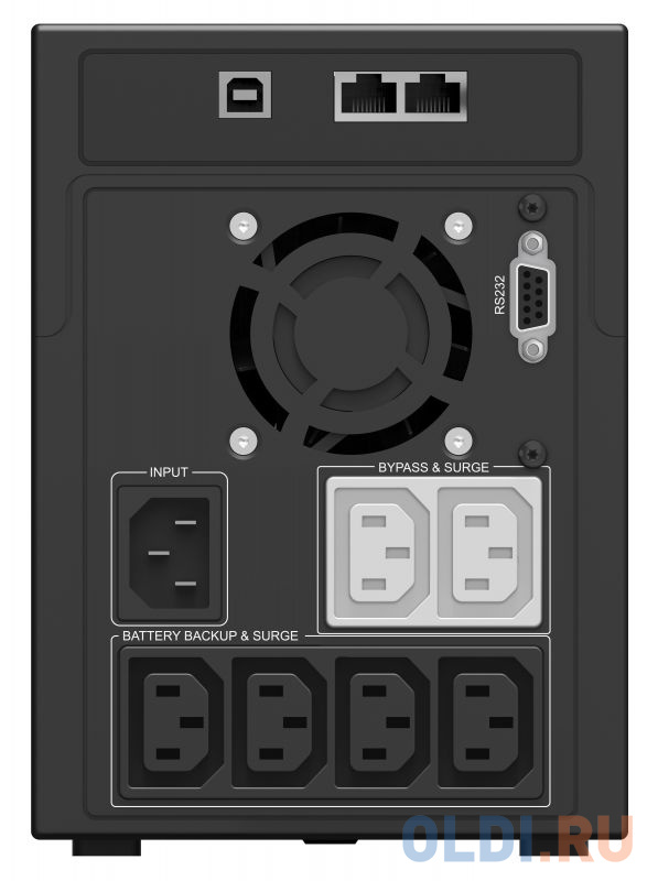 ИБП Ippon Smart Power Pro II 1600 1600VA/960W LCD,RS232,RJ-45,USB (4+2 IEC)