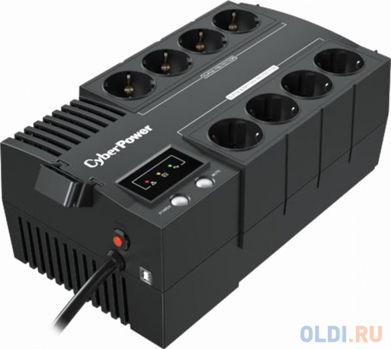 ИБП CyberPower BS850E 850VA/480W USB (4+4 EURO)