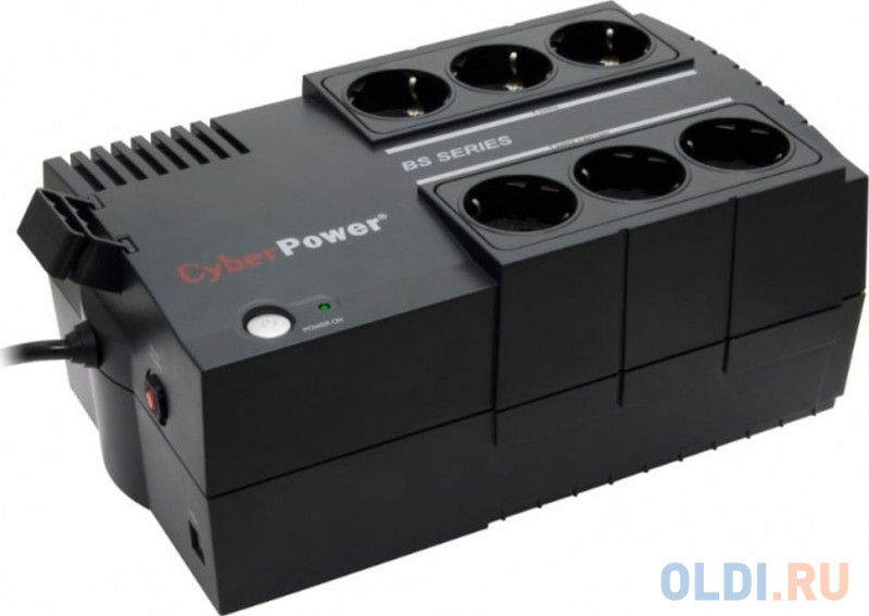 ИБП CyberPower BS850E 850VA/425W USB (3+3 EURO)