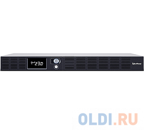 ИБП CyberPower OR1500ERM1U, Line-Interactive, 1500VA/900W, 4+2 IEC-320 С13 розеток, USB&Serial, RJ11/RJ45, SNMPslot, LCD дисплей, Black