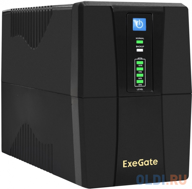 ИБП Exegate SpecialPro UNB-600.LED.AVR.4C13.RJ.USB 600VA EX292763RUS