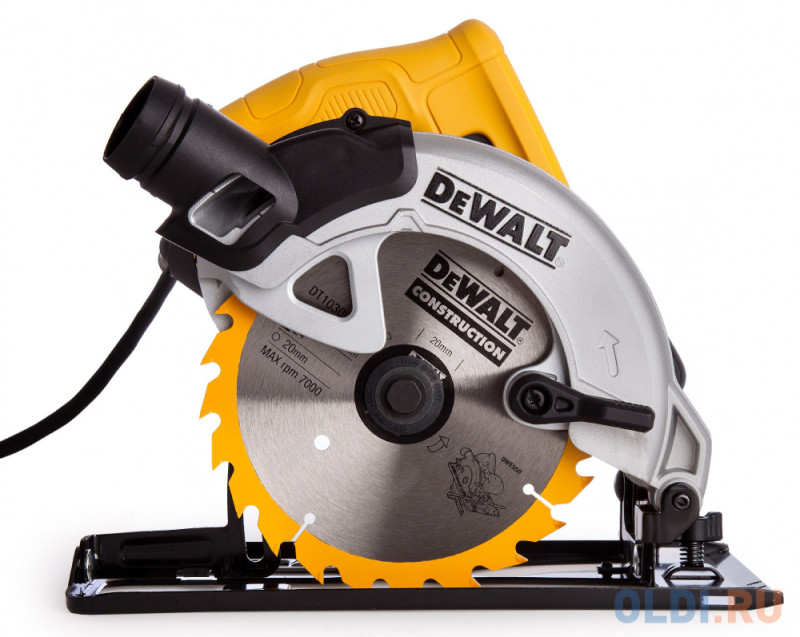 Циркулярная пила DeWalt DWE550 1200 Вт 165мм