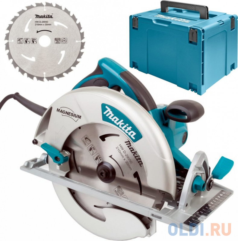 Циркулярная пила Makita 5008MGJX2 1800 Вт 210мм