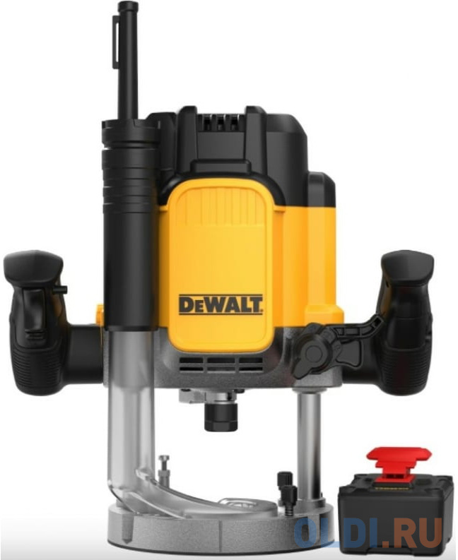 Фрезер двуручный, регулир-ка скорости DeWalt DWE627KT-QS 2300 Вт, 9000-22000 об/мин, ход 80 мм