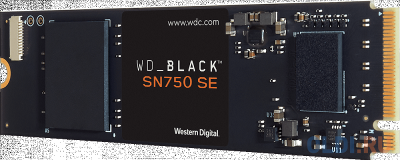 SSD накопитель Western Digital Black SN750 SE NVMe 250 Gb PCI-E 4.0 х4
