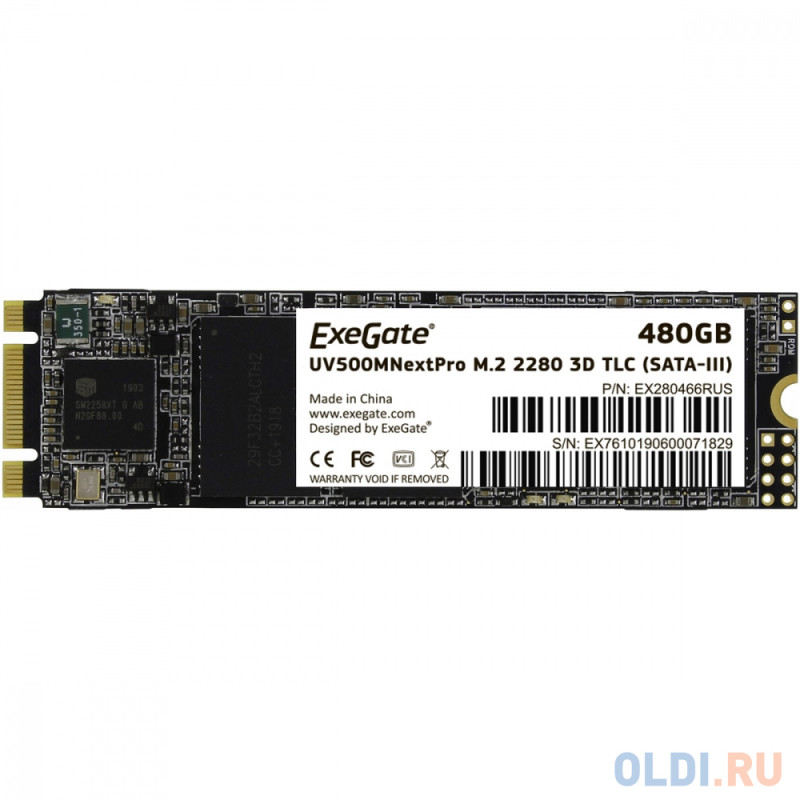 SSD накопитель Exegate UV500TS480 480 Gb SATA-III