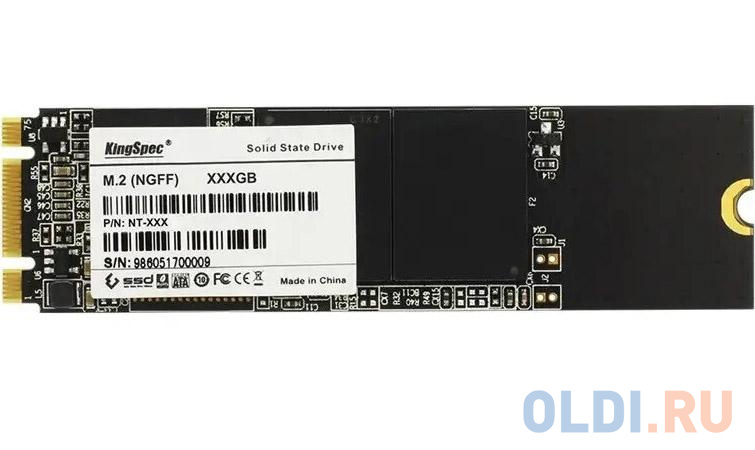 SSD накопитель Kingspec NT-512 512 Gb SATA-III