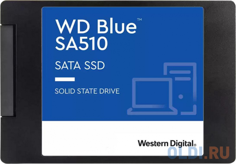 SSD накопитель Western Digital Blue SA510 500 Gb SATA-III WDS500G3B0A