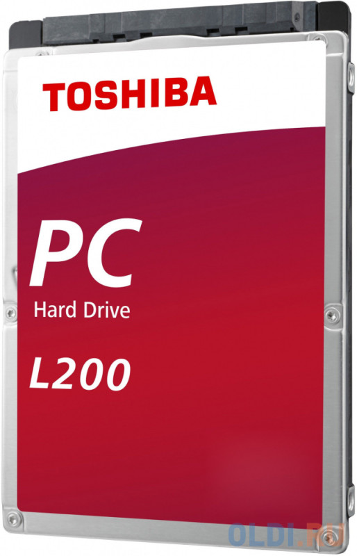 Жесткий диск 2.5" 1Tb Toshiba HDWL110UZSVA L200 Slim (7mm) SATA-III (128mb, 5400rpm)