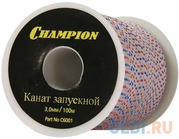 CHAMPION Канат запускной  3,0мм 100м C6001 Дополнительное оборудование