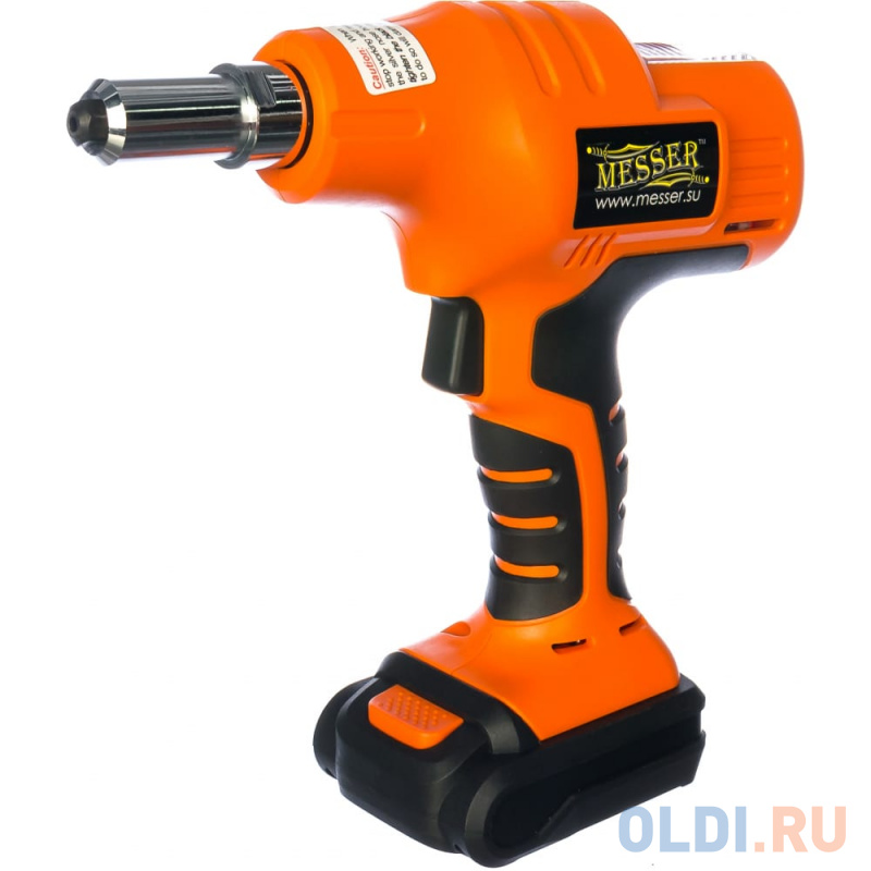 MESSER Аккумуляторный заклепочникW4560 c двумя аккумуляторами 05-32-003