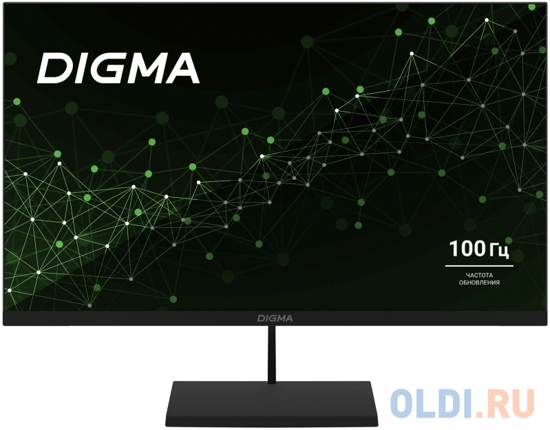 Монитор Digma 27" Progress 27P402F черный IPS LED 5ms 16:9 HDMI M/M матовая 300cd 178гр/178гр 1920x1080 100Hz G-Sync DP FHD 4.3кг