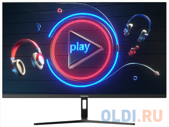 CHiQ LMN24F650-R 23.8" 1920*1080 IPS 100Hz LED 16:9 6ms VGA DP HDMI Audio out 178/178 250cd 1000:1  VESA 75x75