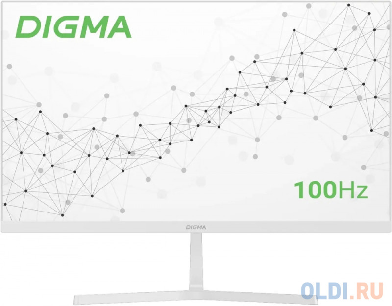 Монитор Digma 21.5" Progress 22A502F белый VA LED 5ms 16:9 HDMI M/M матовая 250cd 178гр/178гр 1920x1080 100Hz G-Sync FreeSync VGA DP FHD 2.07кг