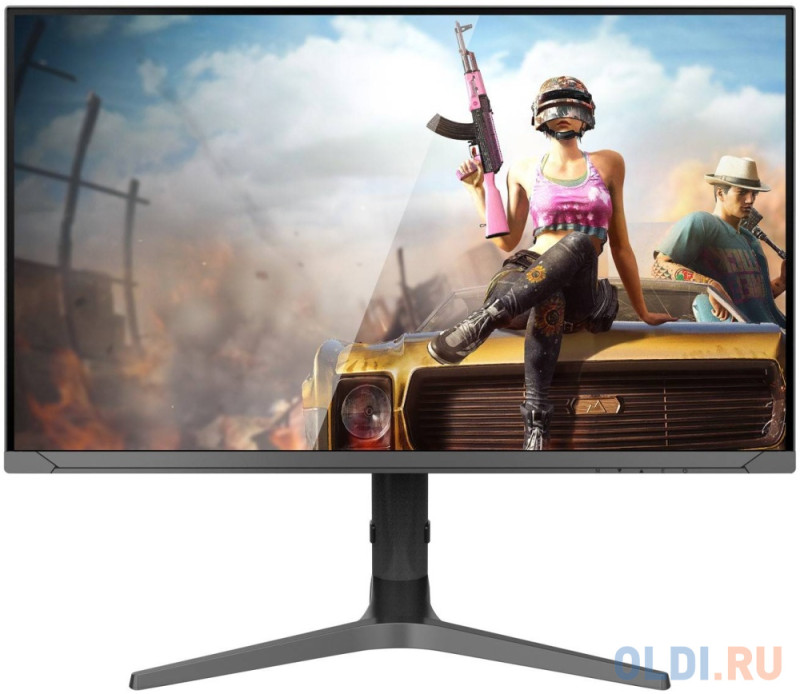 МОНИТОР 32" BRAVUS BVGQ3235P Black с поворотом экрана (IPS, 2560x1440, 165Hz, 1 ms, 178°/178°, 250 cd/m, 1200:1,+2xHDMI)