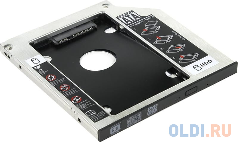 ORIENT UHD-2SC9, Шасси для 2.5” SATA HDD для установки в SATA отсек оптического привода ноутбука 9.5 мм